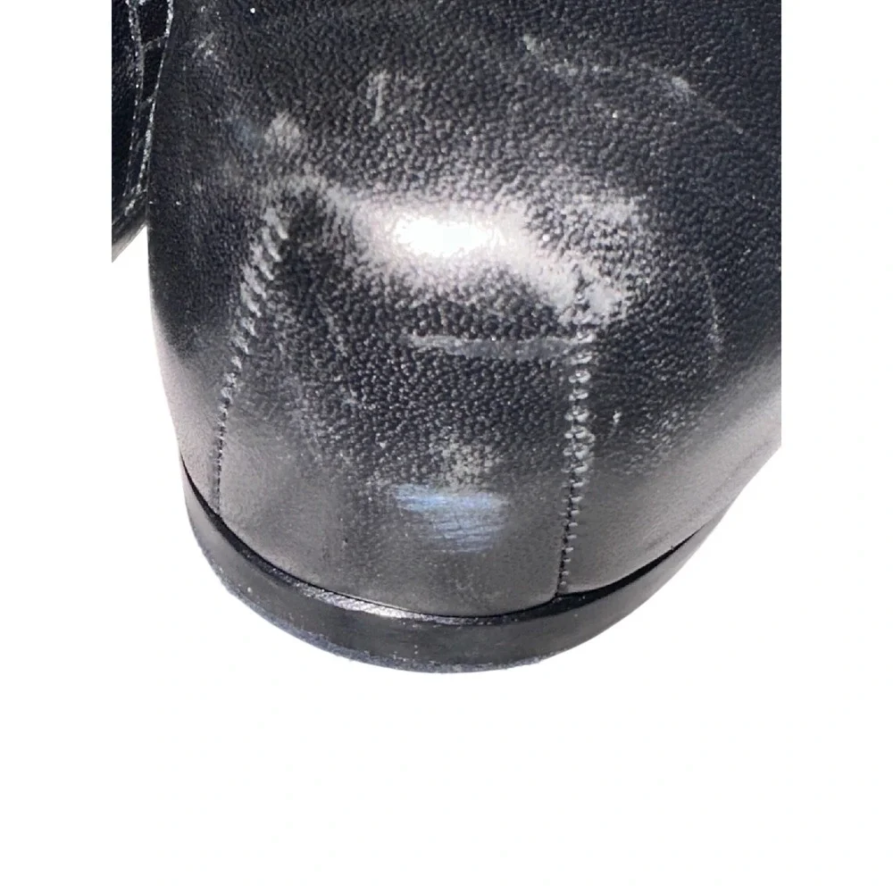YSL Yves Saint Laurent Tribtoo‎ Leather Pumps Heels Black Size 40 (US 10)
